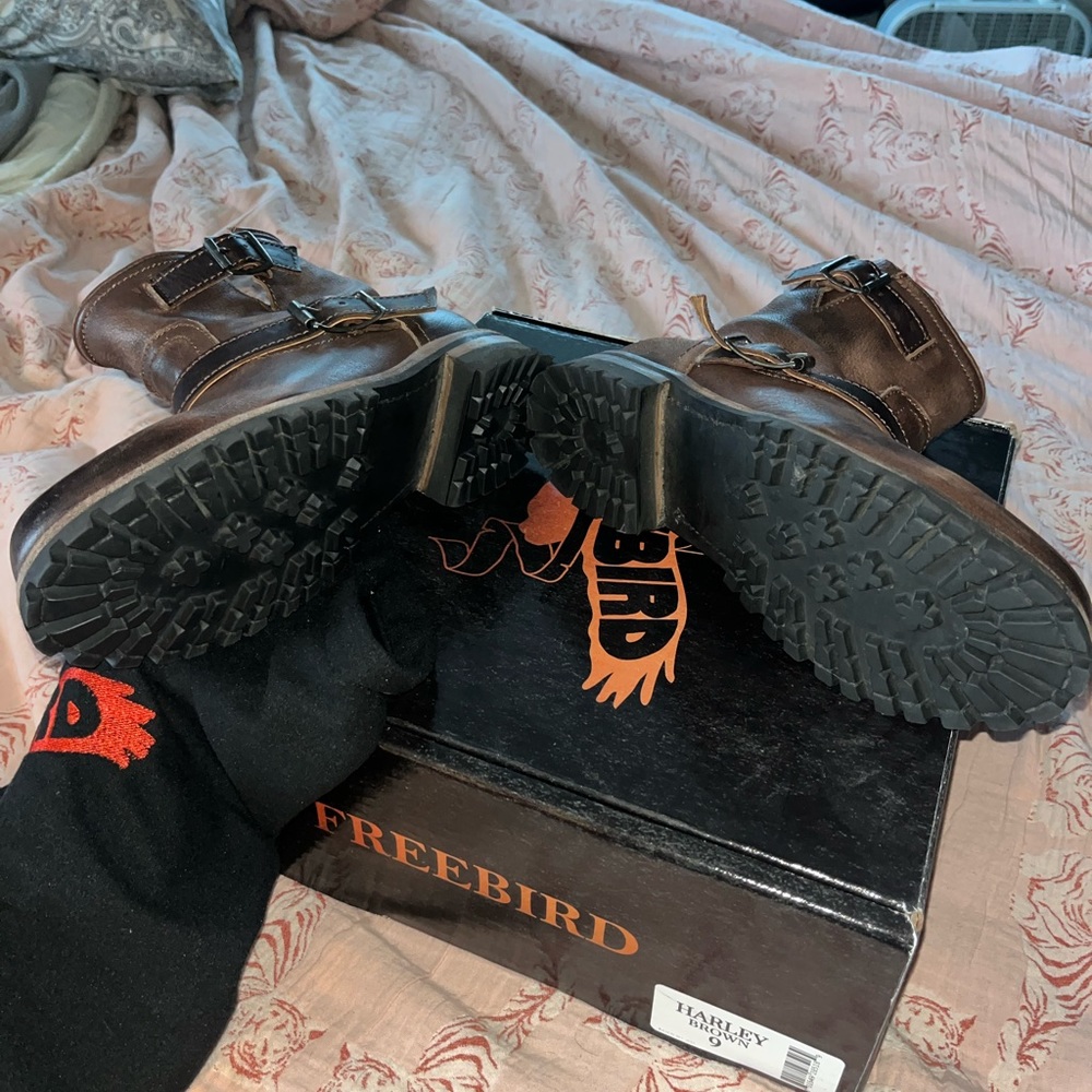 Harley - Freebirds boots. Only worn a handful of times. Love the shoes.